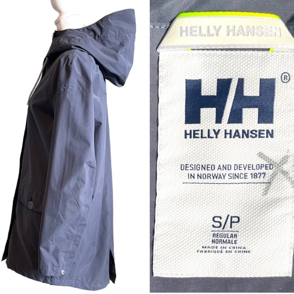 HELLY HANSEN | Raincoat Waterproof Windproof Breathable Dusty Purple | S - Picture 2 of 16